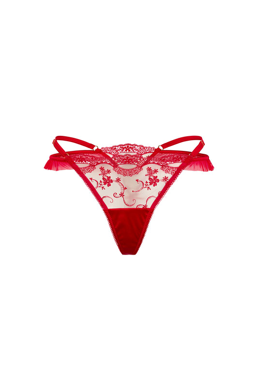 Juliette Red Thong
