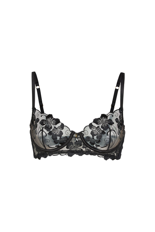 Valerie Black Balconette Bra