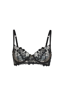 Valerie Zwarte Balconette BH